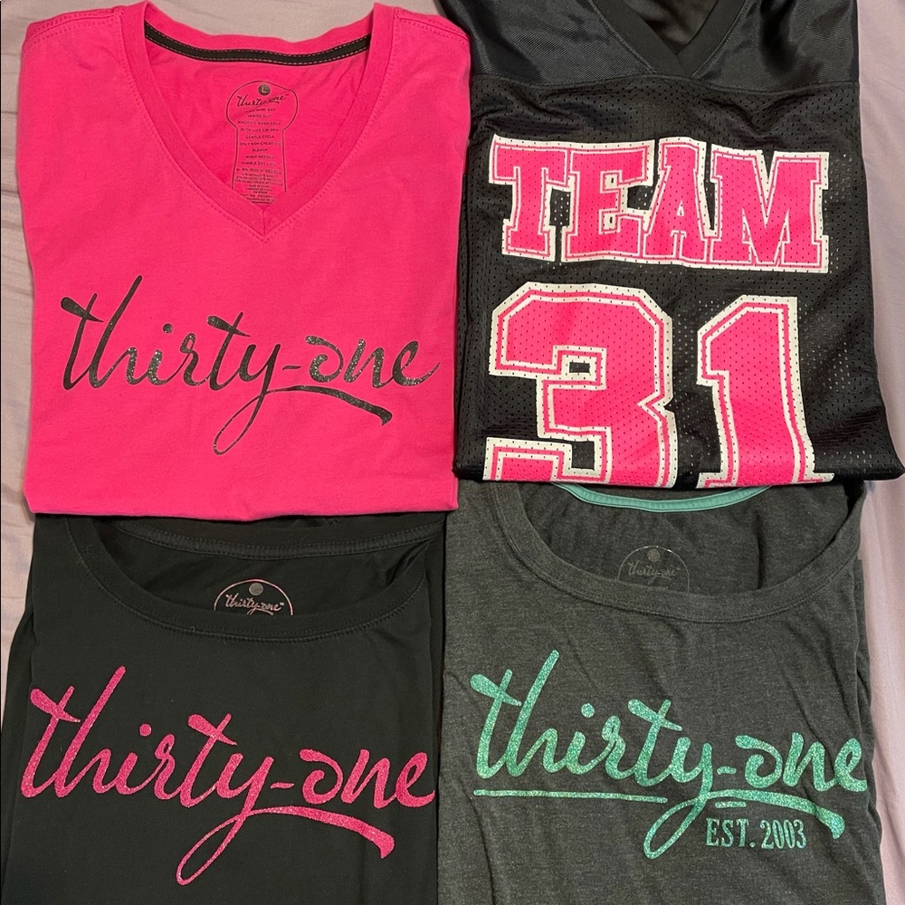 Thirty-one t-shirt bundle